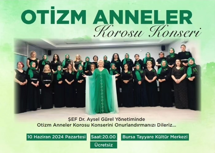 Otizmli Anneler Korosu 3. Kez Sahne Alıyor