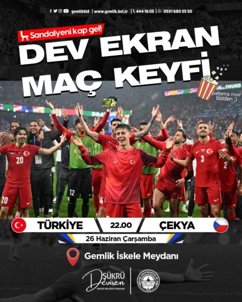 🎉 Euro 2024 Coşkusu Gemlik’te! ⚽
