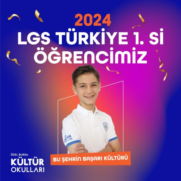 LGS’DE TÜRKİYE 1.Sİ KÜLTÜR OKULLARI’NDAN…