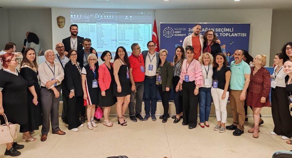 Nilüfer Kent Konseyi’nin yeni başkanı Mustafa Berkay Aydın
