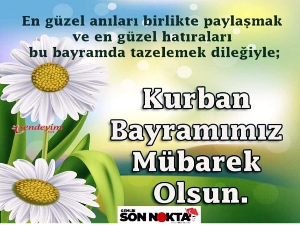 Kurban Bayramınız Kutlu Olsun…