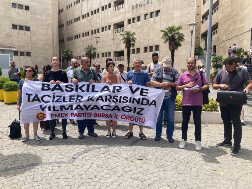 Bursa’da Emek Gençliği üyelerine yönelik polis baskısı hakkında suç duyurusu