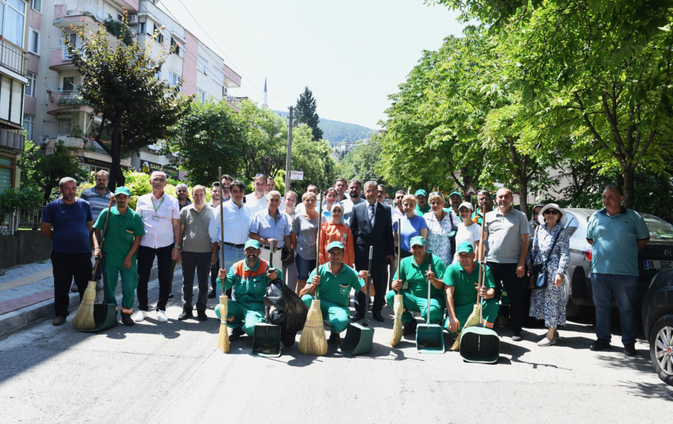 Osmangazi’de el ele temizlik