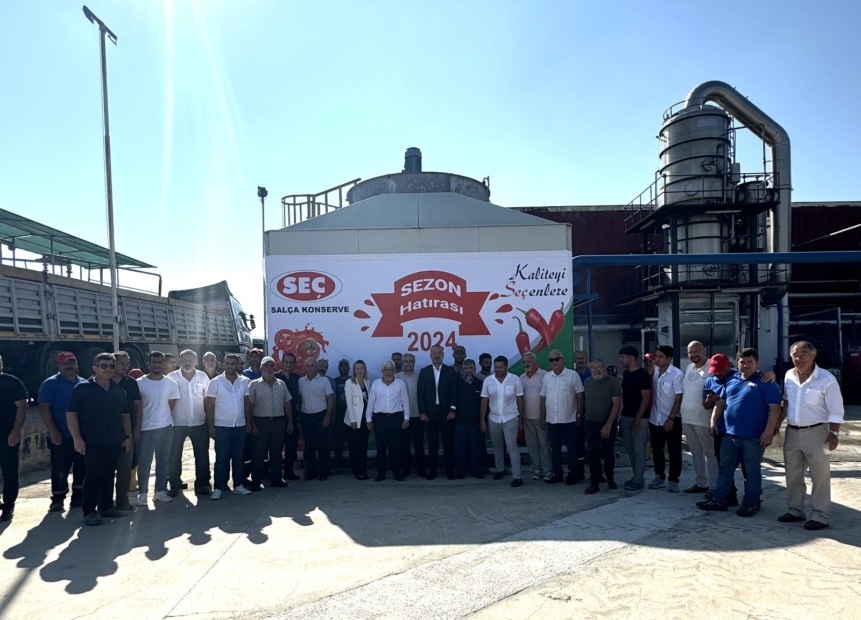 KARACABEY’DE SALÇA ÜRETİM SEZONU AÇILDI…