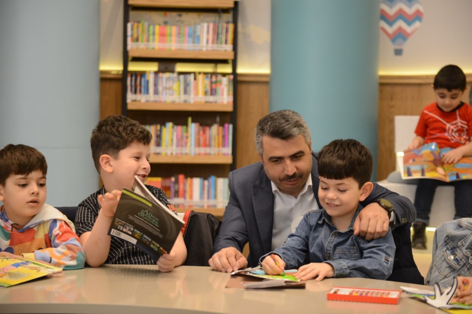 ÇOCUK KÜTÜPHANESİ YILDIRIMLI ÇOCUKLARIN İKİNCİ ADRESİ OLDU
