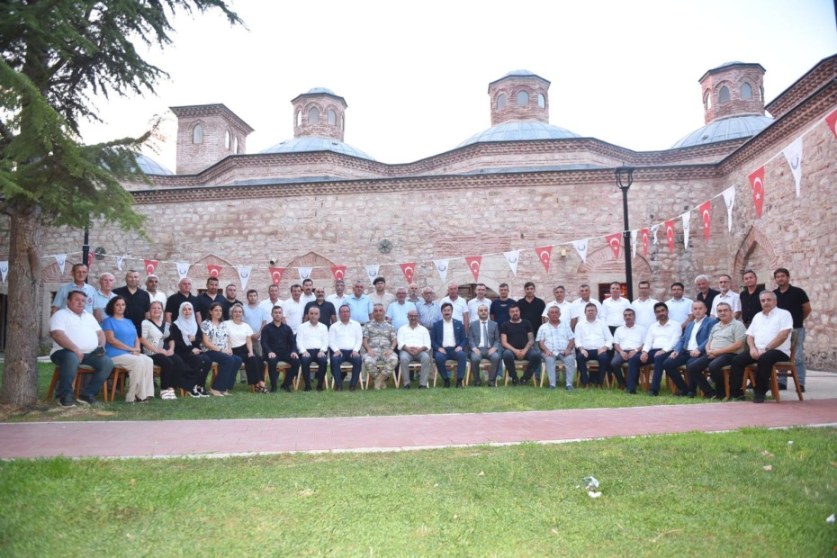 YENİŞEHİR KAYMAKAMI MUSTAFA GÜNEY’E VEDA YEMEĞİ