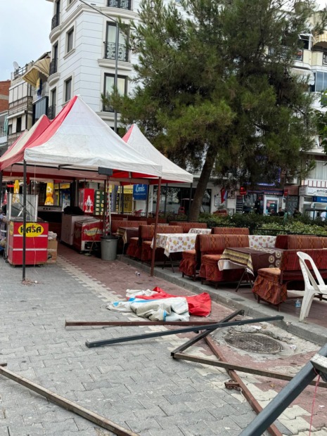 Kumla’ya kurulan gastro yöresel yemekler çadırına esnaf ve odadan tepki