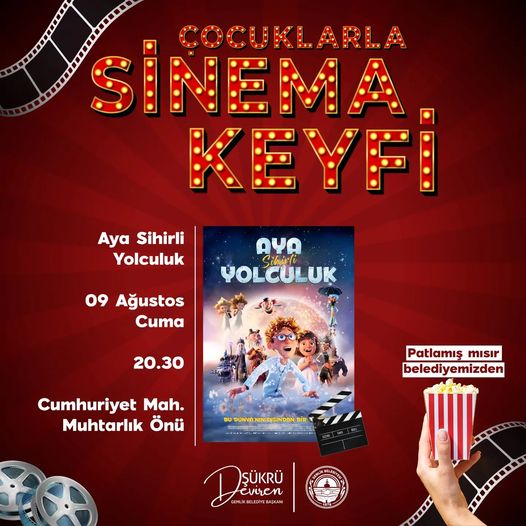 Gemlik’te Çocuklara Sinema Keyfi