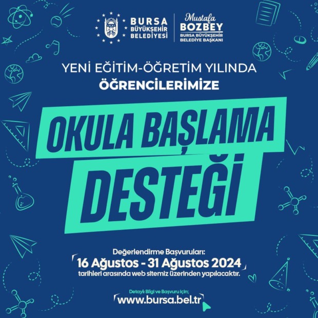 Büyükşehir’den öğrencilere eğitim ve kırtasiye desteği