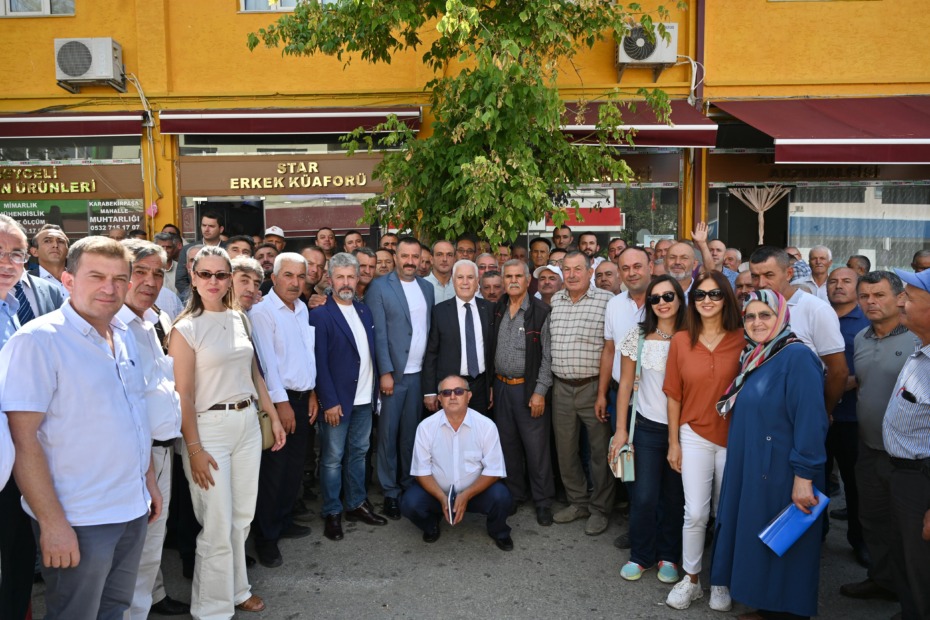 Başkan Bozbey, dağ yöresini kalkındıracak projelerini Orhaneli’den duyurdu