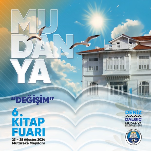 MUDANYA 6. KİTAP FUARI BAŞLIYOR