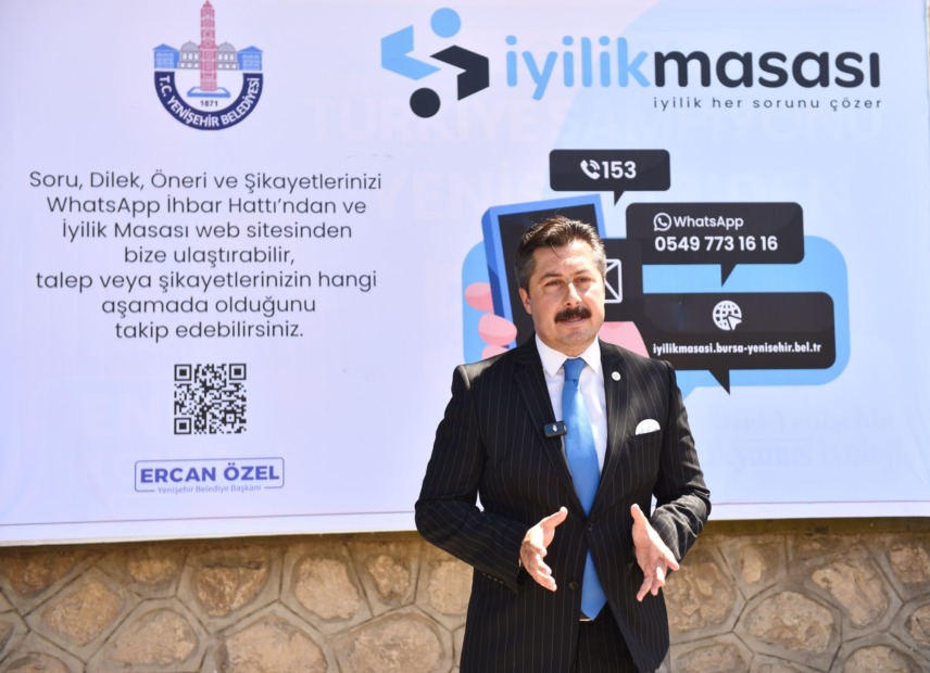 YENİŞEHİR’DE İYİLİK MASASI KURULDU