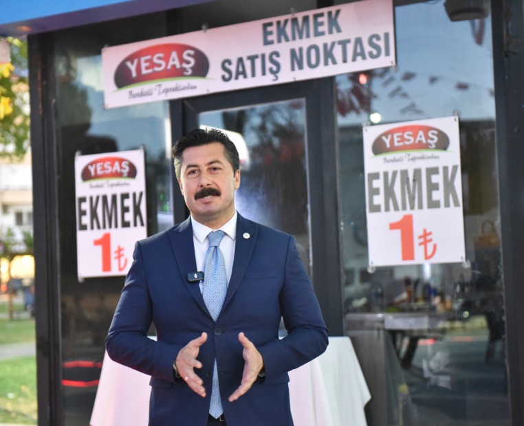 YENİŞEHİR’DE EKMEK 1 TL’DEN SATILMAYA BAŞLANDI
