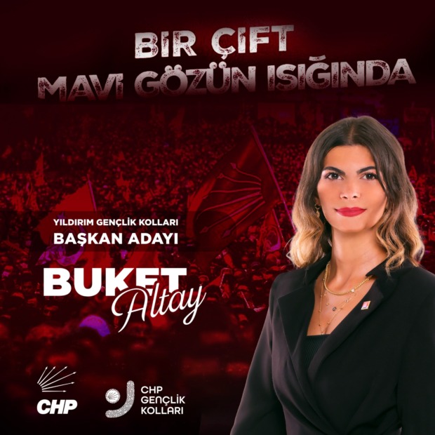 Buket Altay, Cumhuriyet Halk Partisi Yıldırım İlçe Gençlik Kolları Başkanlığına Adaylığını Açıkladı