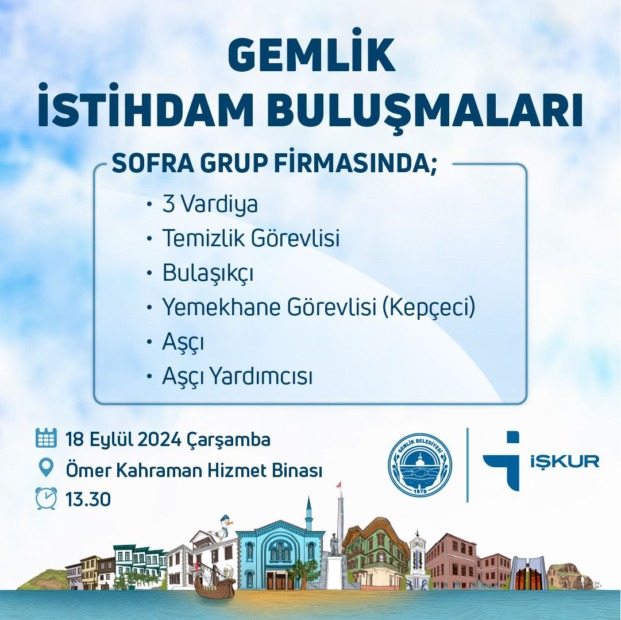 İstihdam Buluşmaları Gemlik’te