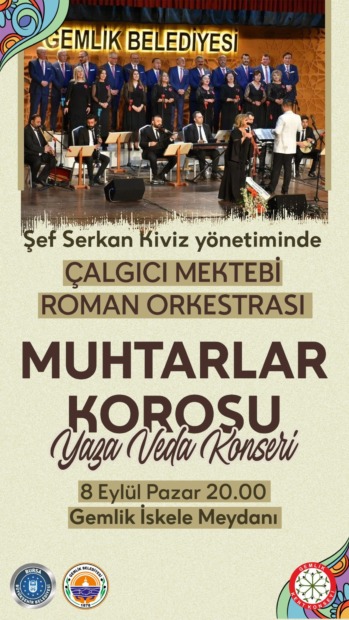 Muhtarlar Korosu 8 Eylül’de İskele Meydanında Sahne Alacak