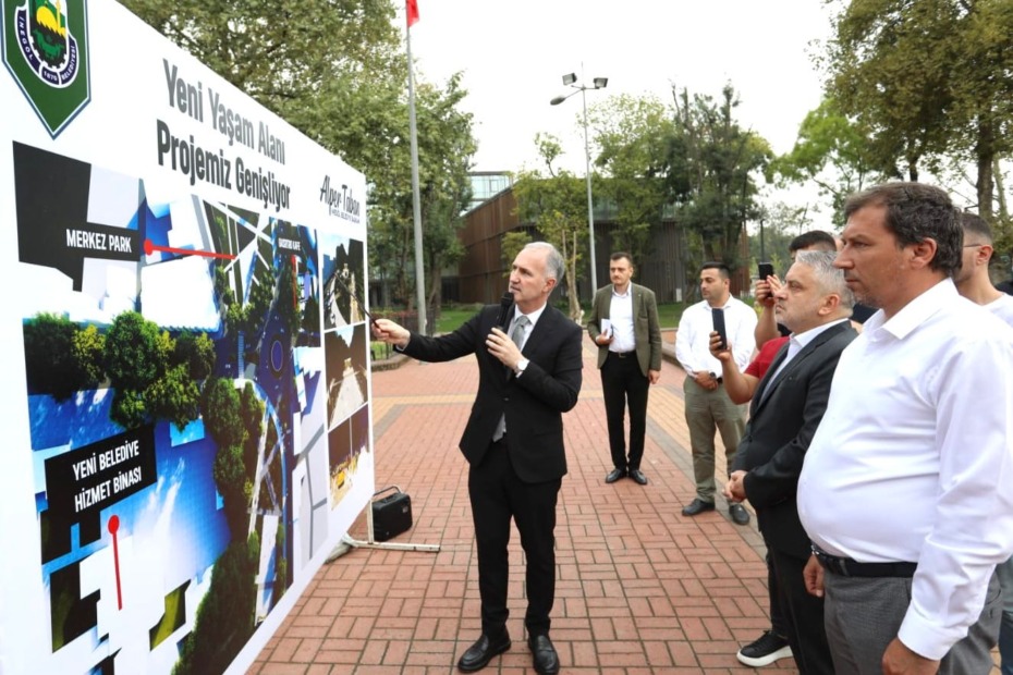 İNEGÖL HEYKEL BÖLGESİNDE DÜZENLEME ÇALIŞMALARI BAŞLADI