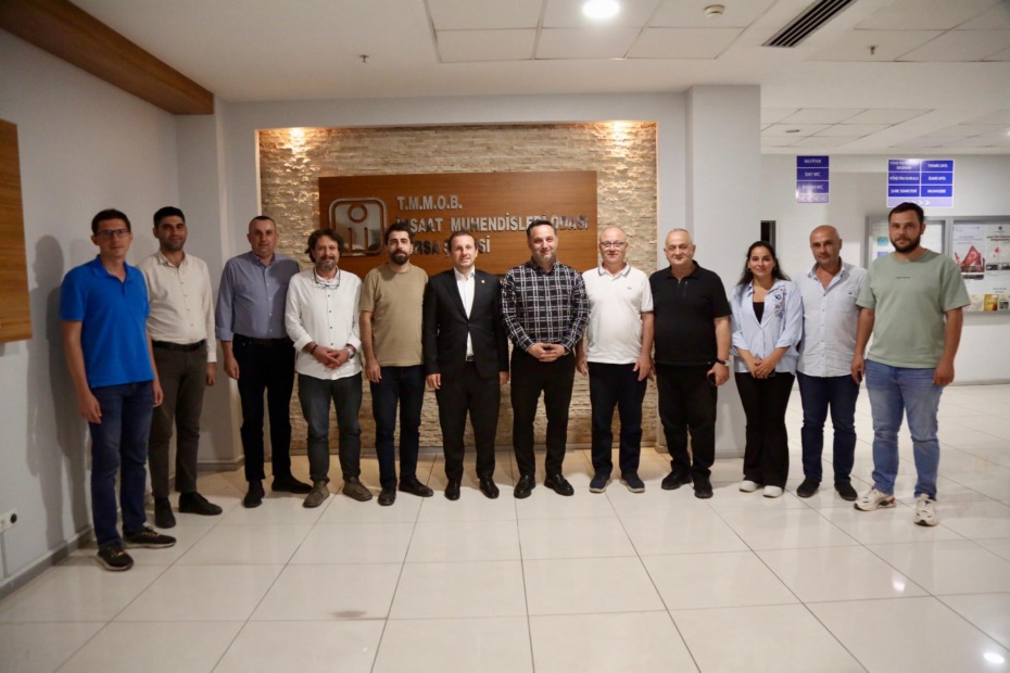 VEKİL KILIÇ’TAN İMO BURSA ŞUBESİ’NE ZİYARET