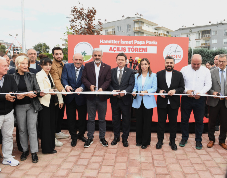 İsmet Paşa Parkı hizmete açıldı
