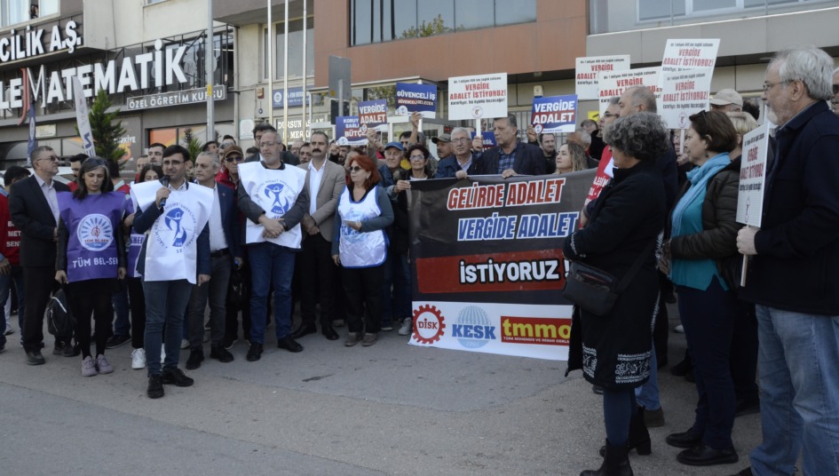 VERGİDE ADALET İSTİYORUZ!     ARTIK YETER! GEÇİNEMİYORUZ!