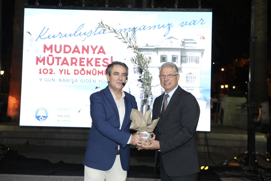 BARIŞ VE ÖZGÜRLÜĞÜN SESİ MUDANYA’DAN YÜKSELİYOR