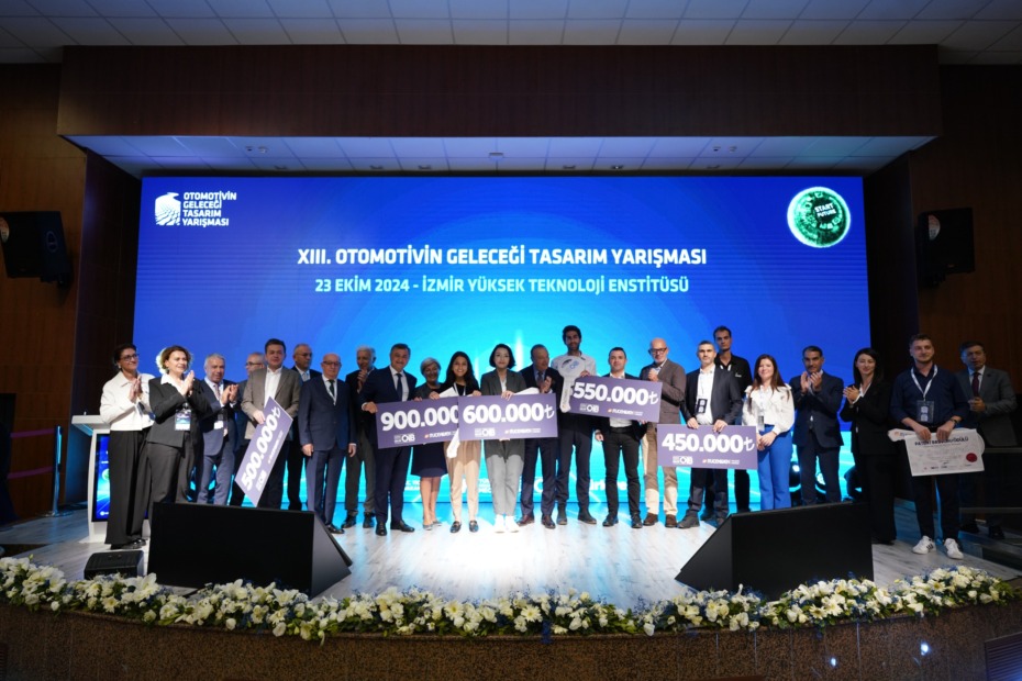  OGTY’de büyük ödül nar kabuğundan  araç içine biyo malzeme üreten Pomeco’nun