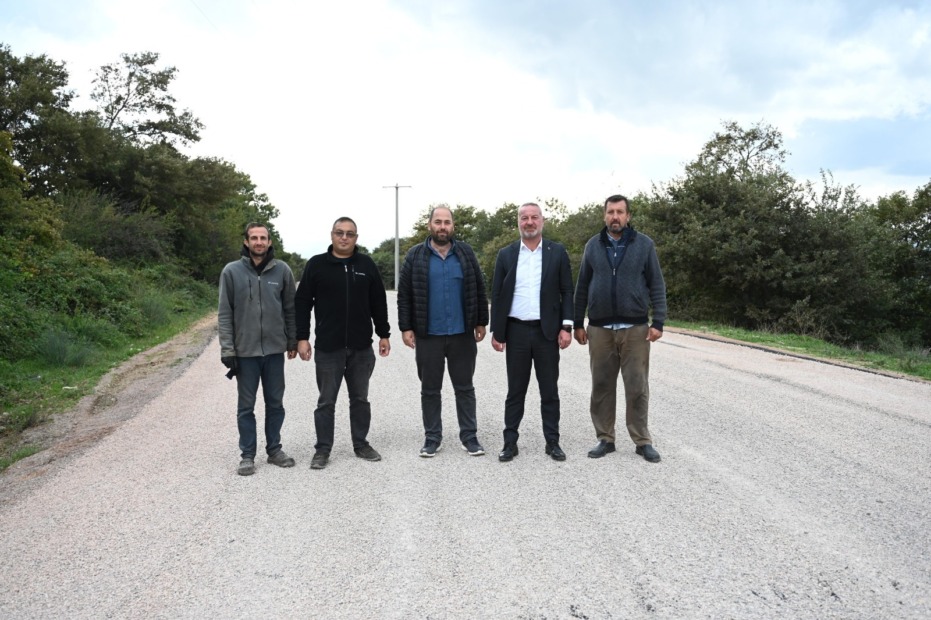 Karacabey Şahmelek ve Doğla’da yol çalışmaları tamamlandı