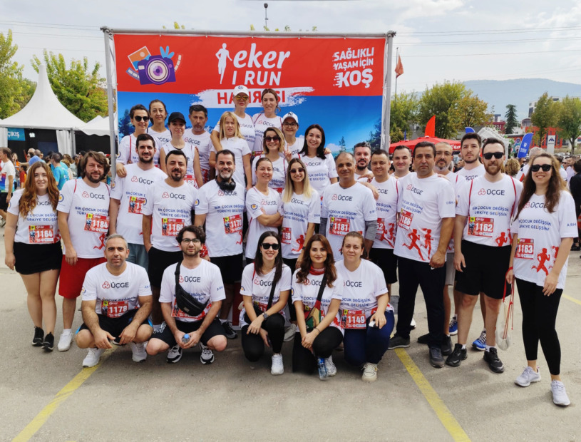 ÜÇGE Grup Şirketleri, Eker I Run Koşusu’nda İyilik Peşinde Koştu