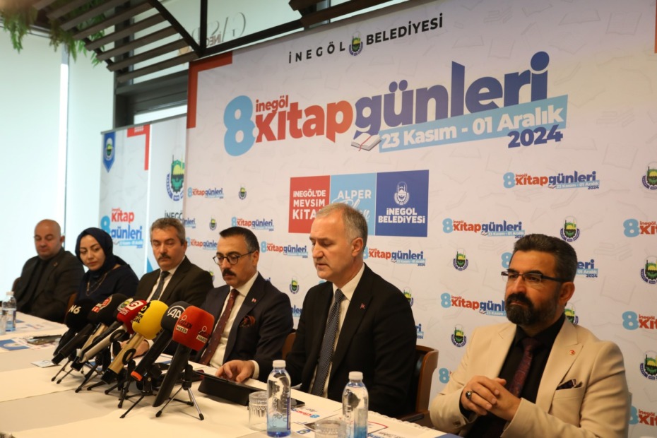 8. İNEGÖL KİTAP GÜNLERİ FUARI BAŞLIYOR