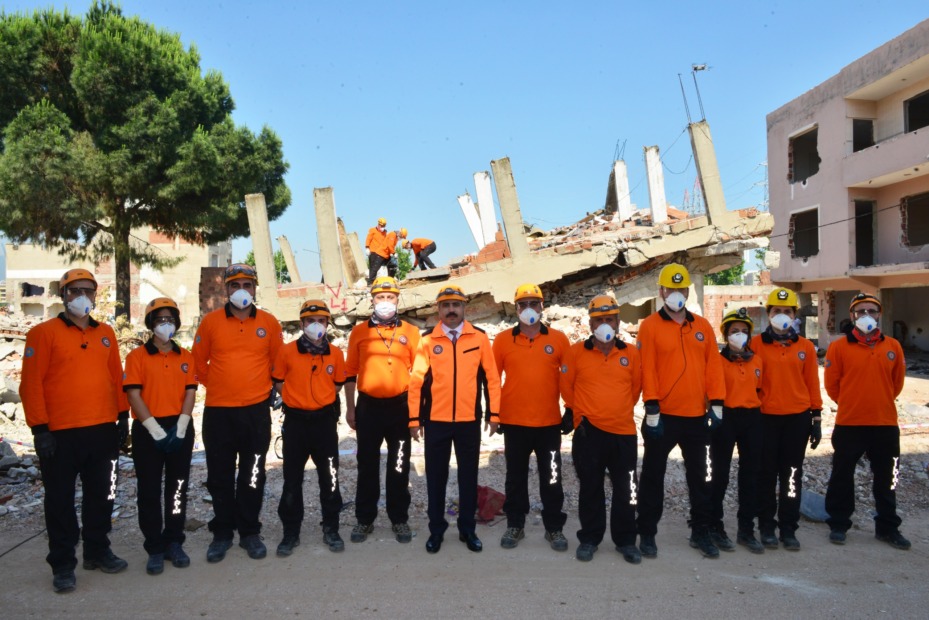 YILDIRIM’DA NEFES KESEN TATBİKAT