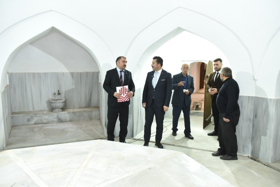 TARİHİ ÇARŞI HAMAMI AÇILIŞ İÇİN GÜN SAYIYOR