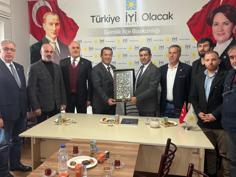 Hamaloğlu’ndan İYİ Parti’ye Ziyaret