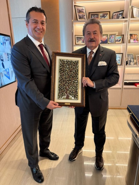 -Hamaloğlu’ndan Çağlar’a Ziyaret