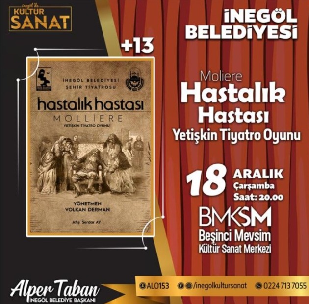 3 ASIRLIK GÖSTERİ İNEGÖL’DE SAHNEYE TAŞINIYOR
