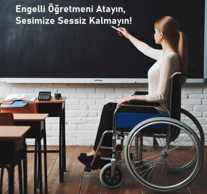 TÜRKOĞLU: ENGELLİ ÖĞRETMENLERİMİZE “ENGEL” ÇIKARMAYIN!