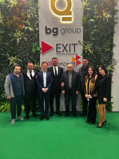 DIŞ MEKAN MOBİLYASINA EXIT GARDEN DAMGASI
