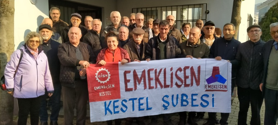 DİSK EMEKLİ SEN KESTEL ÖRGÜTÜ ŞUBE OLDU