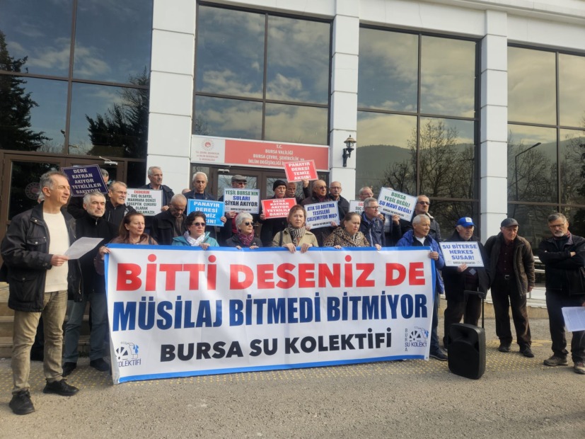 BURSA SU KOLEKTİFİ: ‘NİLÜFER ÇAYI’NIN MARMARA’YA DEŞARJI HALK SAĞLIĞINA İHANETTİR’