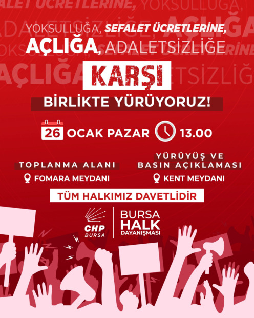 EMEKÇİLER FOMARA MEYDANINDA BULUŞUYOR