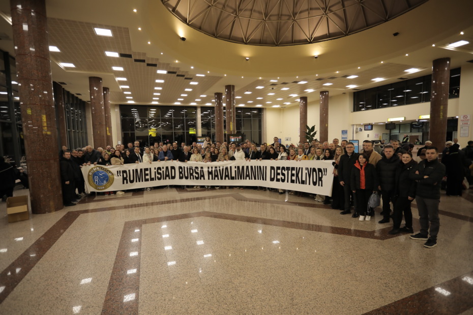 RUMELİSİAD’dan Bursa Havaalanına Destek