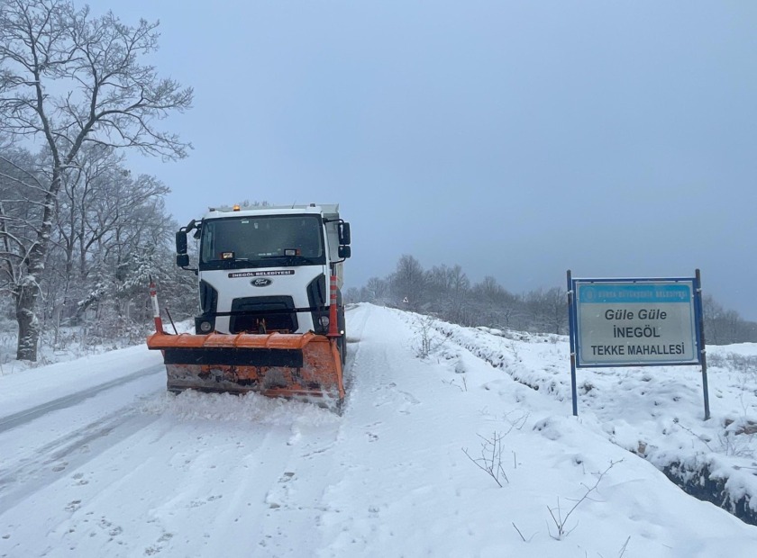 24 SAATTE 925 KM KAR TEMİZLEME ÇALIŞMASI YAPILDI