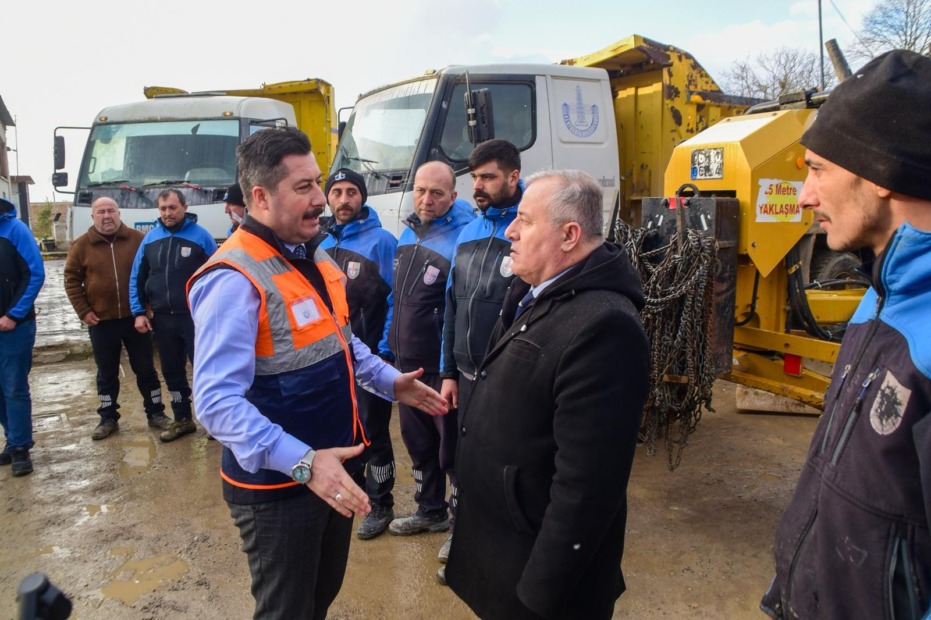 YENİŞEHİR BELEDİYESİ KAR SINAVINI BAŞARIYLA TAMAMLADI