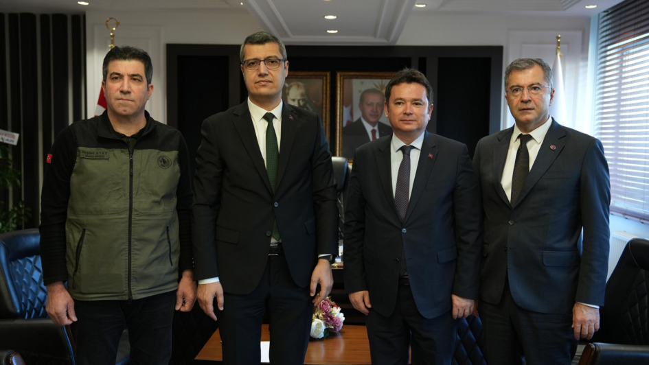 Başkan Aydın’dan Orman Bölge Müdürü Şahan’a hayırlı olsun ziyareti