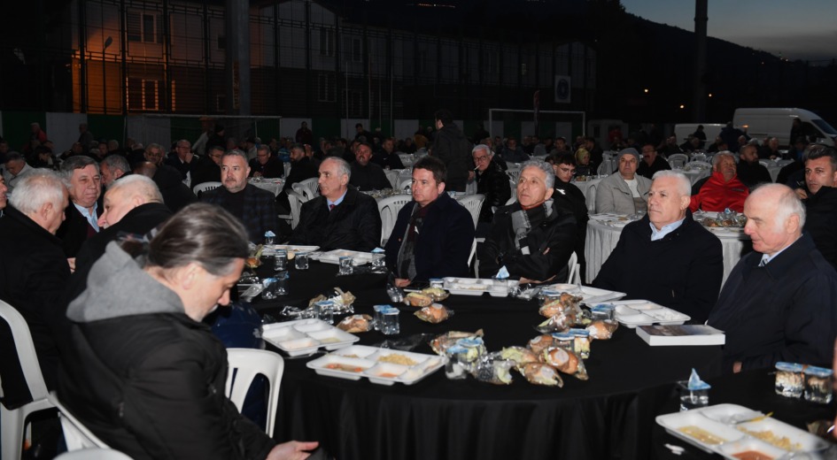 Başkan Aydın amatör spor kulüpleri yöneticileri ile iftarda buluştu