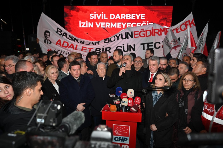 CHP Bursa İl Başkanı Nihat Yeşiltaş: “Millet iradesi teslim alınamaz”
