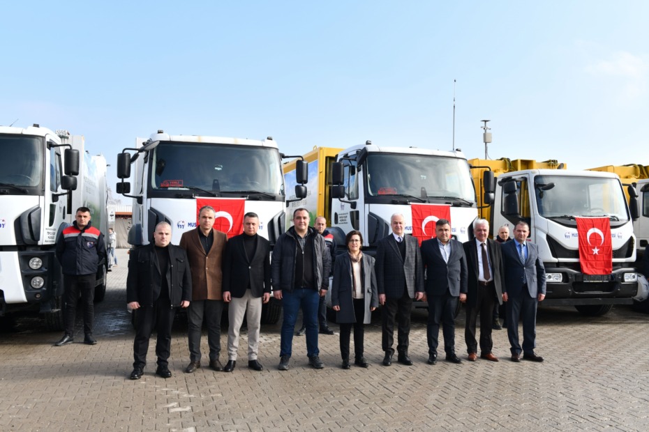 TEMİZLİK HİZMETLERİ ARAÇ FİLOSU HAYIRLI OLSUN