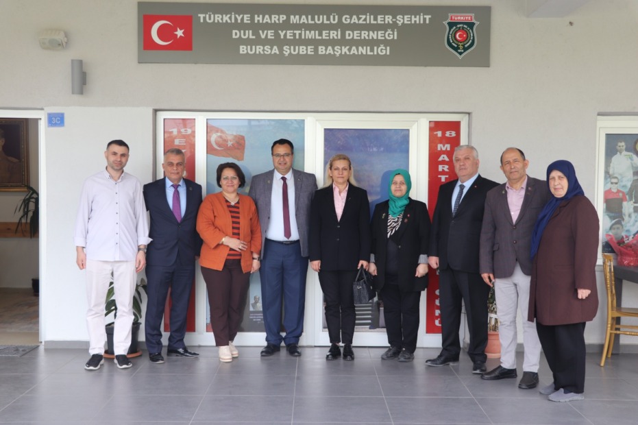 Şehit yakınları ve Gazilerin talepleri A Parti Bursa’nın gündeminde!