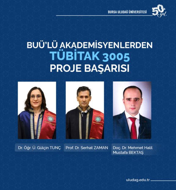 BUÜ’lü akademisyenlerden TÜBİTAK 3005 proje başarısı