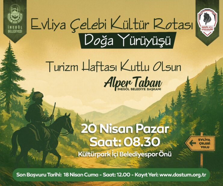 İNEGÖL BELEDİYESİ’NDEN TURİZM HAFTASINA ÖZEL 2 ETKİNLİK