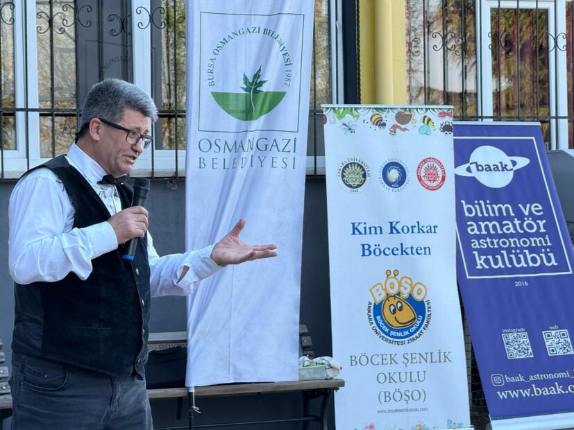 Yeniceabat’ta ‘Böcek Bilim’ buluşması yapıldı